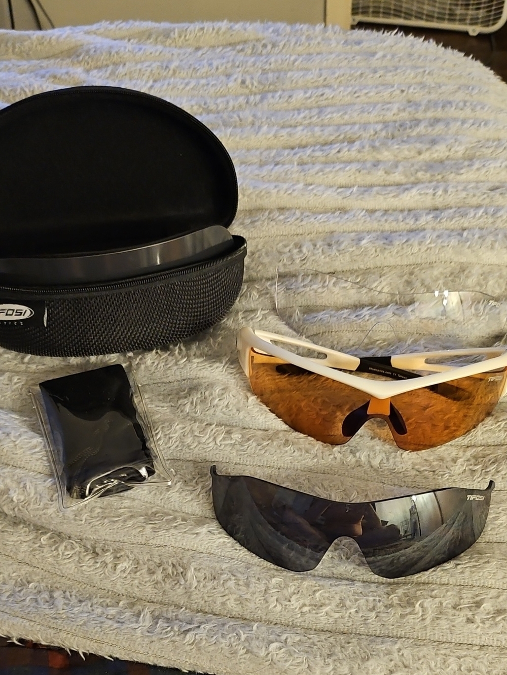 Tifosi Optics Talos performance shield multi-lens set
